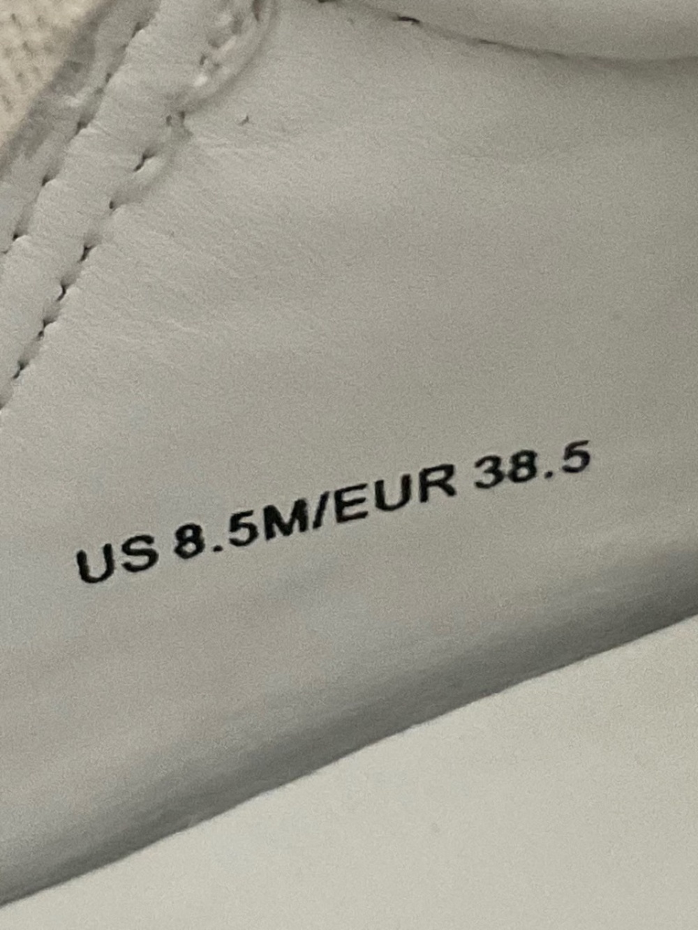 VINCE Warren Italian Leather Platform Sneaker in White Plaster Size 8.5 - Picture 8 of 8